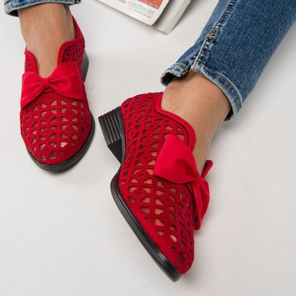 2020 summer new pointed casual women's sandals porous shoes women's bowknot hollow shoes sandals women, Black;red
2020 summer new pointed casual women's sandals porous shoes women's bowknot hollow shoes sandals women, Black;red