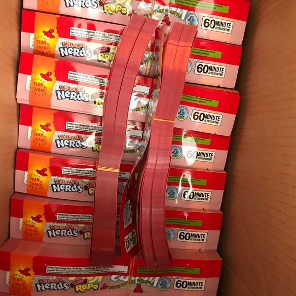 New 8 types NeRds ROPE Gummies bags 710 Edibles Packaging Long Three edge-sealing Bag Smell Proof Candy Food package Bag
New 8 types NeRds ROPE Gummies bags 710 Edibles Packaging Long Three edge-sealing Bag Smell Proof Candy Food package Bag