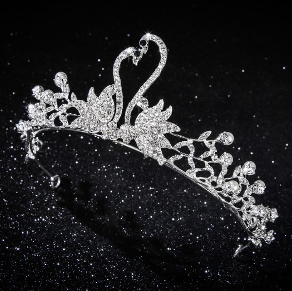 bride accessories shining flower girls rhinestones swan princess crown kids pearls party hair ornaments lily jewelry y2220, Slivery;white
bride accessories shining flower girls rhinestones swan princess crown kids pearls party hair ornaments lily jewelry y2220, Slivery;white