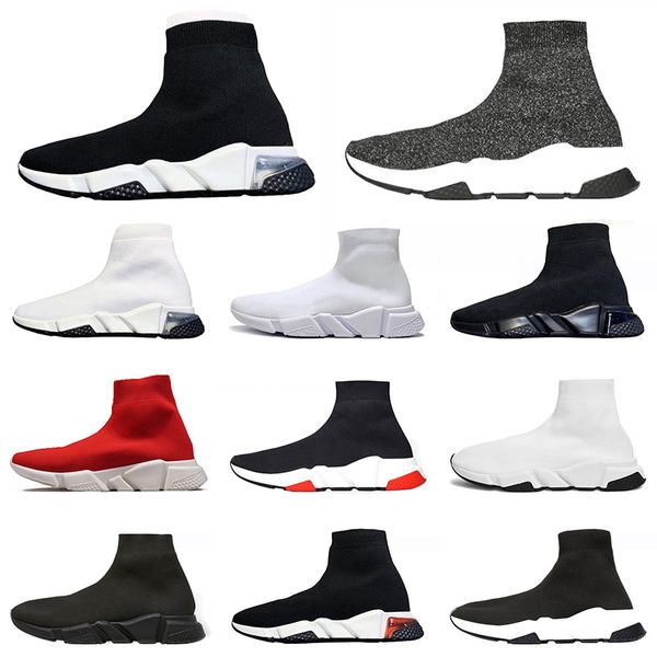 new luxury speed trainer casual running flat sock shoes graffiti transparent triple white men women sports sneakers size 5.5-11
new luxury speed trainer casual running flat sock shoes graffiti transparent triple white men women sports sneakers size 5.5-11