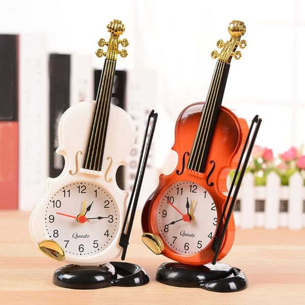 violin alarm clock instrumental style deskclock living room decoration student desk car ornaments
violin alarm clock instrumental style deskclock living room decoration student desk car ornaments