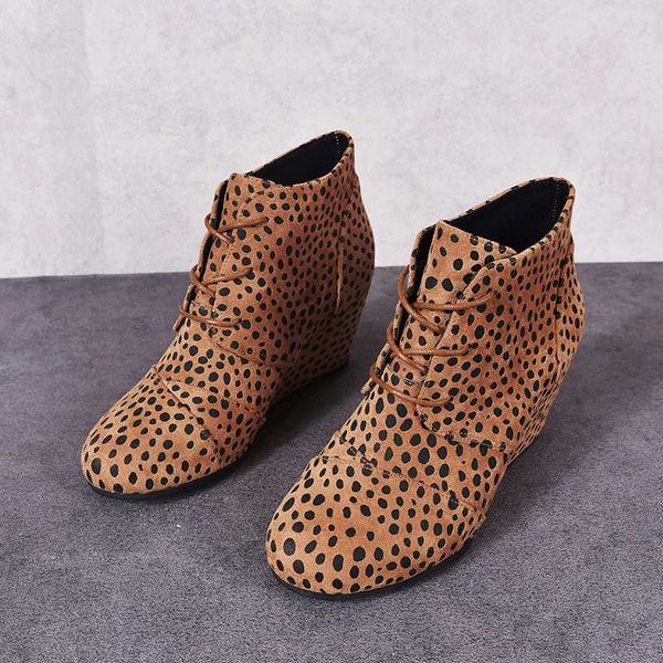 oeak round toe booties winter women leopard ankle boots footwear platform high heels wedges shoes woman winter botas mujer, Black
oeak round toe booties winter women leopard ankle boots footwear platform high heels wedges shoes woman winter botas mujer, Black