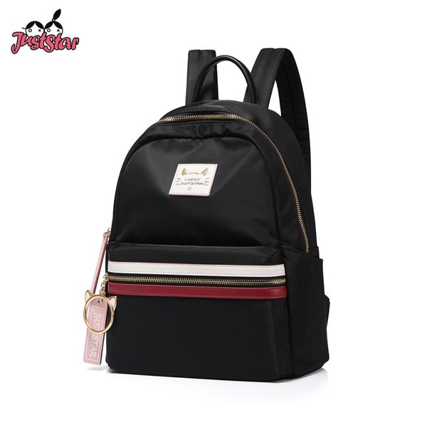 just star women's nylon backpack female waterproof student shoulder bags ladies cat tassel daily travel school backpack for a4
just star women's nylon backpack female waterproof student shoulder bags ladies cat tassel daily travel school backpack for a4