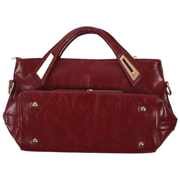 women oil wax pu leather handbags shoulder bags ladies handbags fashion pu leather women bags(red wine
women oil wax pu leather handbags shoulder bags ladies handbags fashion pu leather women bags(red wine