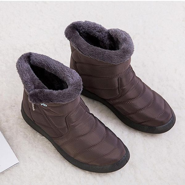 women winter warm snow boots plush-lined slip on waterproof ankle shoes ssa-19ing, Black
women winter warm snow boots plush-lined slip on waterproof ankle shoes ssa-19ing, Black