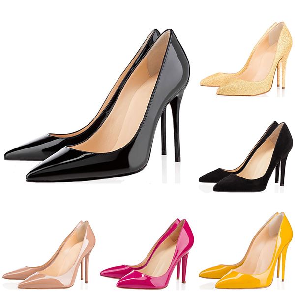 with box 2020 red bottoms luxury designer women high heels 8cm 10cm 12cm noble black suede leather pointed toes pumps wedding dress shoes
with box 2020 red bottoms luxury designer women high heels 8cm 10cm 12cm noble black suede leather pointed toes pumps wedding dress shoes
