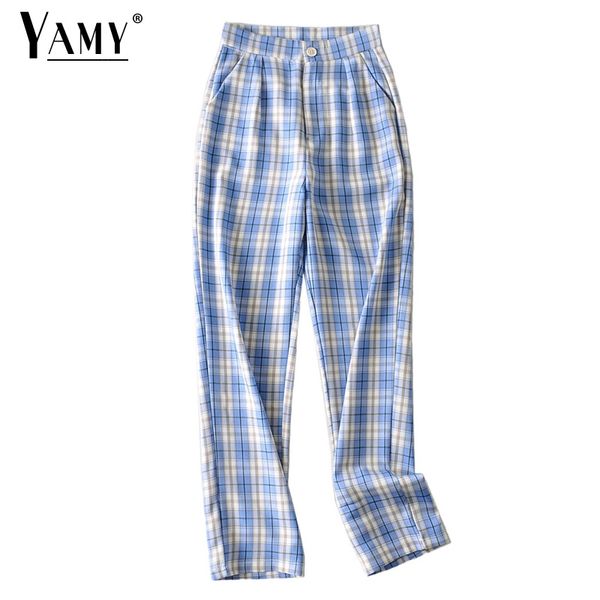 women's pants & capris high waist plaid women streetwear vintage trousers woman korean style bottoms womens wide leg harajuku, Black;white
women's pants & capris high waist plaid women streetwear vintage trousers woman korean style bottoms womens wide leg harajuku, Black;white
