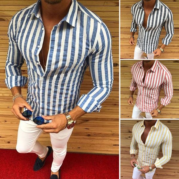 2019 men luxury casual slim fit stylish formal dress shirts striped skirt long sleeve new m-xxxl
2019 men luxury casual slim fit stylish formal dress shirts striped skirt long sleeve new m-xxxl