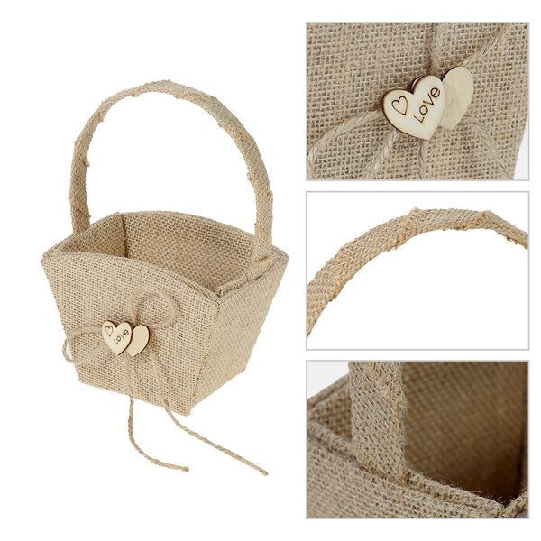 винтаж rustic свадьба burlap цветочница корзины с деревянными сердца украшения свадебные принадлежности
винтаж rustic свадьба burlap цветочница корзины с деревянными сердца украшения свадебные принадлежности