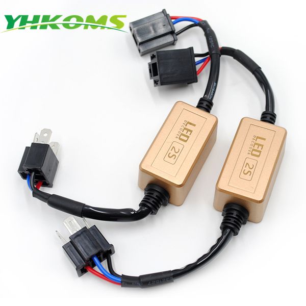 yhkoms h4 h7 led canbus decoder h1 h3 9005 h 9006 h8 h11 error for led car headlight warning canceller no flickering
yhkoms h4 h7 led canbus decoder h1 h3 9005 h 9006 h8 h11 error for led car headlight warning canceller no flickering