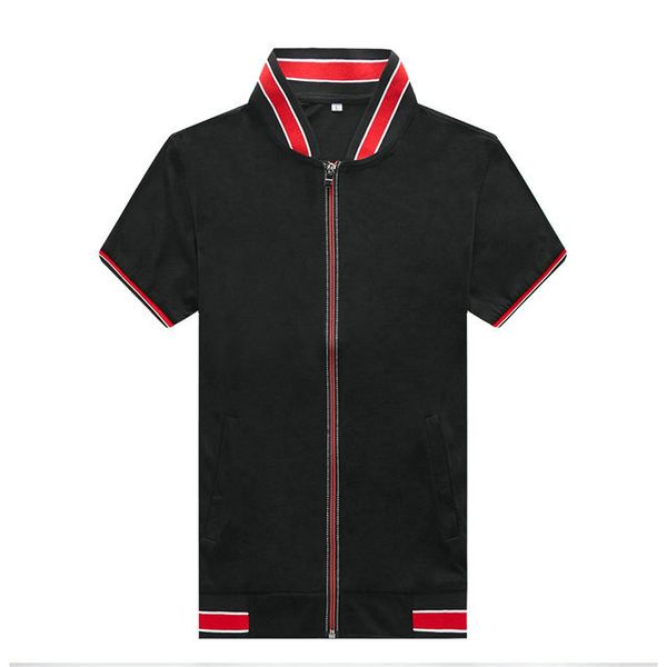 2020 new nykboos high end men's spring and summer fashion casual lapel coat t-shirt jacket polo, White;black 
2020 new nykboos high end men's spring and summer fashion casual lapel coat t-shirt jacket polo, White;black