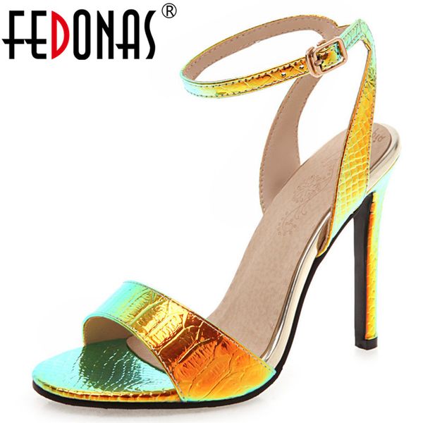 fedonas blingbling women sandals high heels summer party wedding shoes woman classic design big size peep toe heels sandals, Black
fedonas blingbling women sandals high heels summer party wedding shoes woman classic design big size peep toe heels sandals, Black