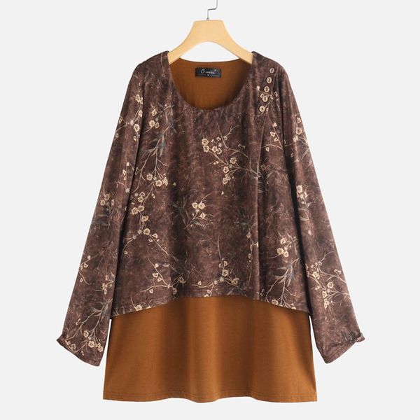 women's blouses & shirts 2021 spring long sleeve blouse zanzea vintage patchwork casual party women print tunic female blusas chemise, White
women's blouses & shirts 2021 spring long sleeve blouse zanzea vintage patchwork casual party women print tunic female blusas chemise, White