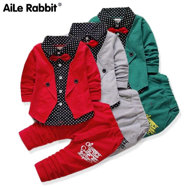 aile rabbit 2019 baby boys autumn casual clothing set baby kids button letter bow clothing sets babe jacket + pant 2-piece suit t200103, White
aile rabbit 2019 baby boys autumn casual clothing set baby kids button letter bow clothing sets babe jacket + pant 2-piece suit t200103, White