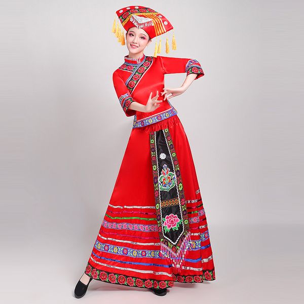 stage wear brand mongolian costumes dance costume inner mongolia robe ethnic performance skirt, Black;red
stage wear brand mongolian costumes dance costume inner mongolia robe ethnic performance skirt, Black;red