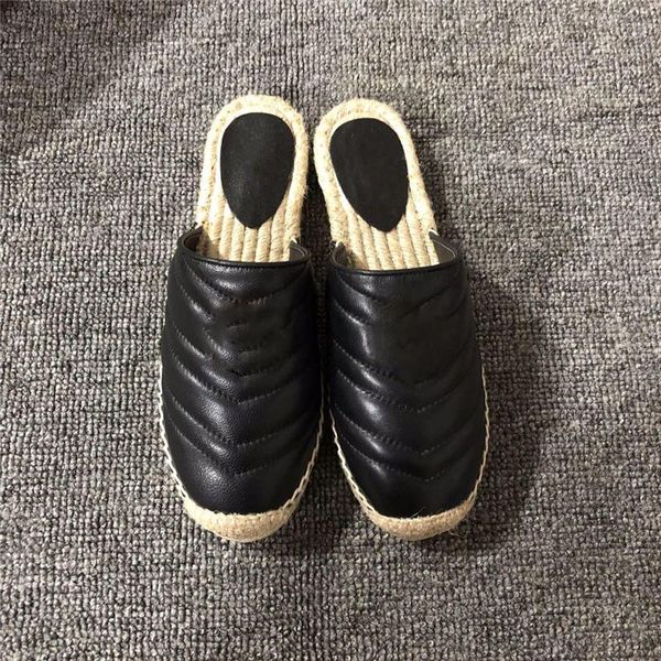 2019 fashion designer women sandals espadrille womens sandal slipper moccasins & loafers slippers 4 colors fishermen with box 0g33, Black
2019 fashion designer women sandals espadrille womens sandal slipper moccasins & loafers slippers 4 colors fishermen with box 0g33, Black
