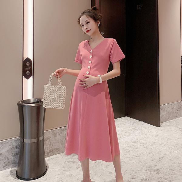women's maternity pregnant dresses pregnant woman v-neck short sleeve 2020 summer solid dress pregnancy gowns for p shoot, White
women's maternity pregnant dresses pregnant woman v-neck short sleeve 2020 summer solid dress pregnancy gowns for p shoot, White