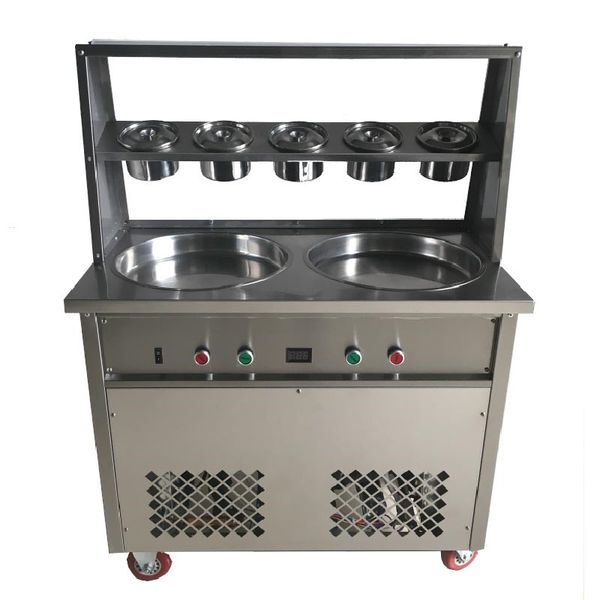 beijamei wholesale thai stir fry ice cream roll machine commercial double pan fried ice cream machine for sale 
beijamei wholesale thai stir fry ice cream roll machine commercial double pan fried ice cream machine for sale