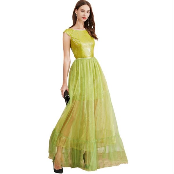 women's twinsets slash neckline short sleeves sequined dresses with ruffles skirts two piece dress sets, White
women's twinsets slash neckline short sleeves sequined dresses with ruffles skirts two piece dress sets, White