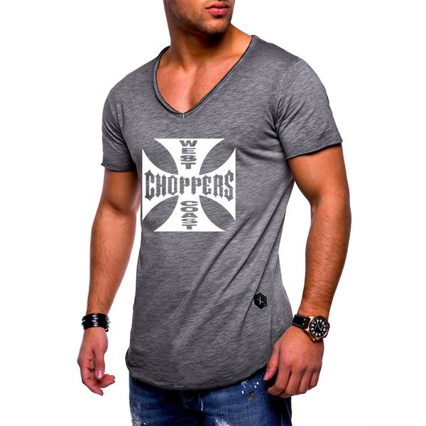 west coast choppers printed t shirt men summer new harajuku v-neck casual cotton short sleeve hip hop brand men tshirt s
west coast choppers printed t shirt men summer new harajuku v-neck casual cotton short sleeve hip hop brand men tshirt s
