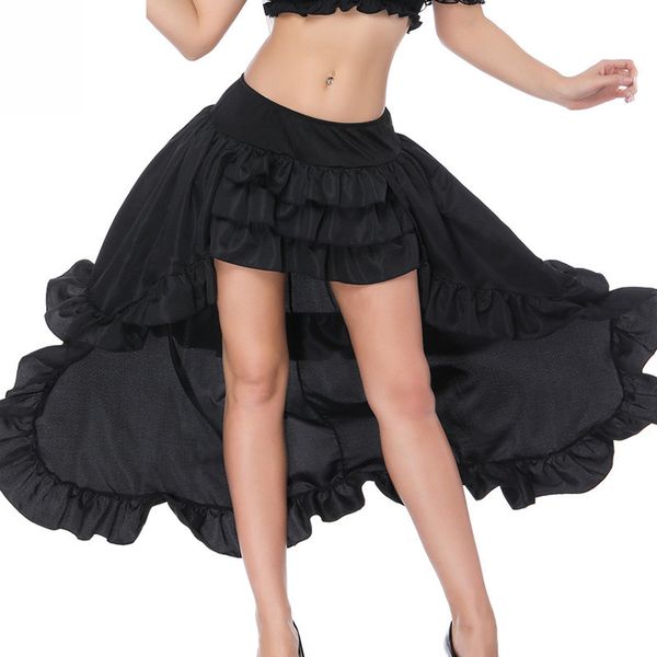 new retro skirts for women 2019 plus size ruffles corset skirt black gothic steampunk elastic cut out long skirt
new retro skirts for women 2019 plus size ruffles corset skirt black gothic steampunk elastic cut out long skirt