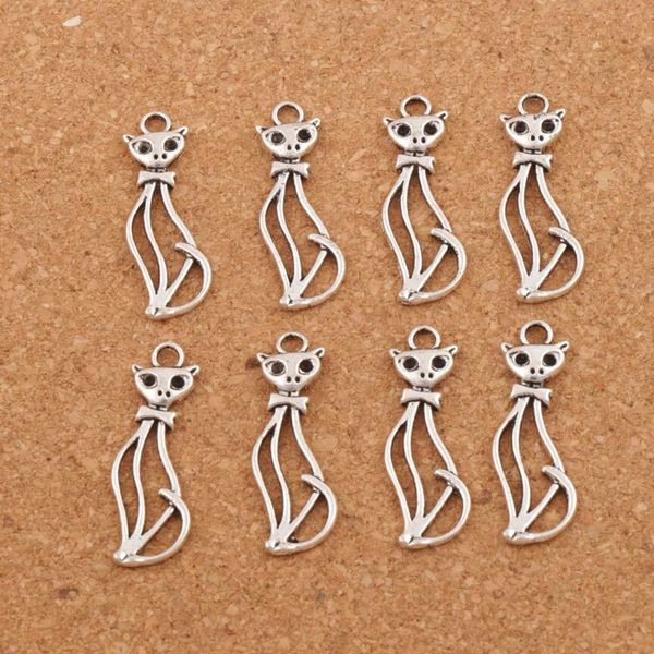 antique silver alloy 11x33.8mm hollow cat lady charm pendants handmade jewelry diy fit bracelet necklace earring accessories gift 100pcs/lot, Bronze;silver
antique silver alloy 11x33.8mm hollow cat lady charm pendants handmade jewelry diy fit bracelet necklace earring accessories gift 100pcs/lot, Bronze;silver