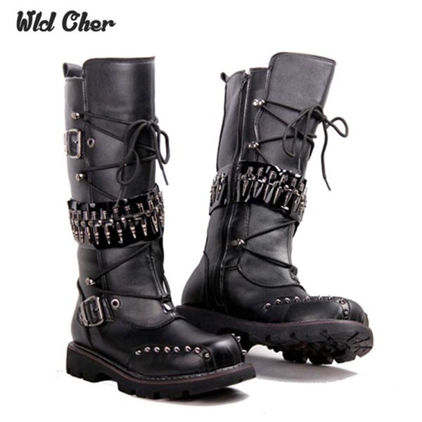 2017 punk over knee high boots mens boots natural cow leather men long waterproof snowboots equestrian motocycle, Black
2017 punk over knee high boots mens boots natural cow leather men long waterproof snowboots equestrian motocycle, Black