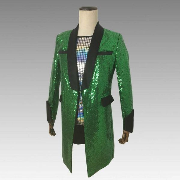 men's suits in the long dark green density sequins suit dress 2019 new personality casual suit, White;black
men's suits in the long dark green density sequins suit dress 2019 new personality casual suit, White;black