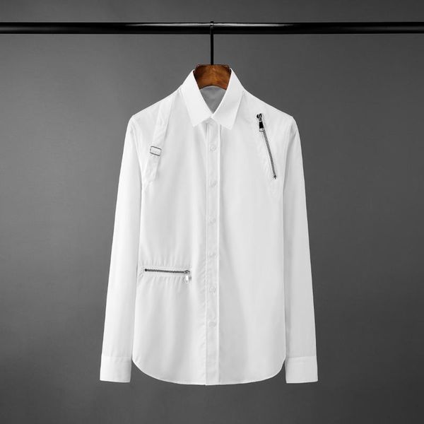 new fashion sleeve high shirts man quality zipper mens dress shirt male loose casual shirts camisa long masculina mens ldher
new fashion sleeve high shirts man quality zipper mens dress shirt male loose casual shirts camisa long masculina mens ldher