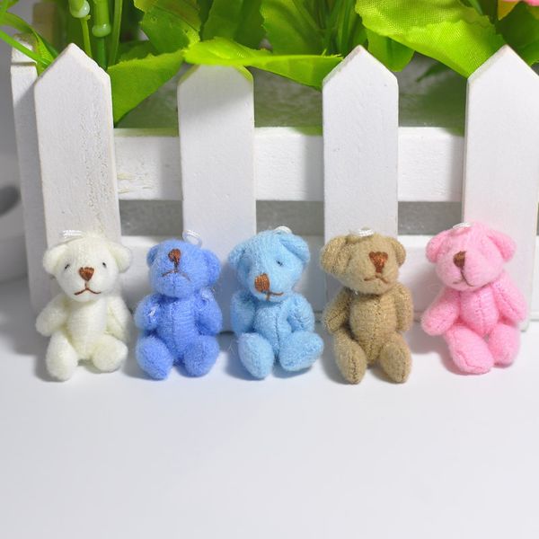 mini 7colors, kawaii 4cm joint bear plush stuffed toy doll , decor cloth , hair accessories plush toy dolls
mini 7colors, kawaii 4cm joint bear plush stuffed toy doll , decor cloth , hair accessories plush toy dolls