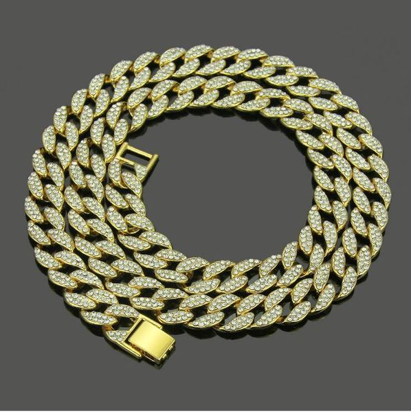 selling designer luxury men's diamond necklace jewelry hip-hop fashion personality rap all diamond cuban gold chain, Black
selling designer luxury men's diamond necklace jewelry hip-hop fashion personality rap all diamond cuban gold chain, Black