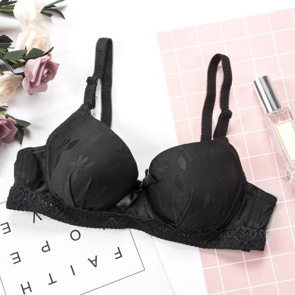 bras for women push up brassiere lace brasier bralette ladies 3/4 cup bra intimates with bow, Red;black
bras for women push up brassiere lace brasier bralette ladies 3/4 cup bra intimates with bow, Red;black
