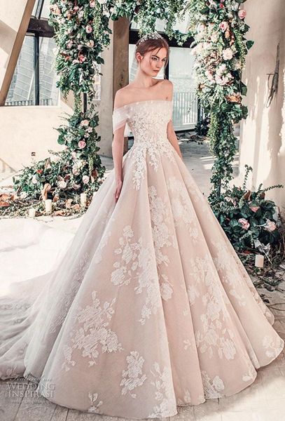 tony ward boho wedding dresses off shoulder lace applique sweep train sleeveless beach wedding gowns beaded plus size bridal dress 4359, White
tony ward boho wedding dresses off shoulder lace applique sweep train sleeveless beach wedding gowns beaded plus size bridal dress 4359, White