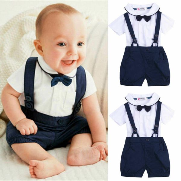 2pcs newborn toddler baby infant boys 0-36m outfits little gentleman bow tie+t-shirt+bib pants kids clothes set 2020, White
2pcs newborn toddler baby infant boys 0-36m outfits little gentleman bow tie+t-shirt+bib pants kids clothes set 2020, White
