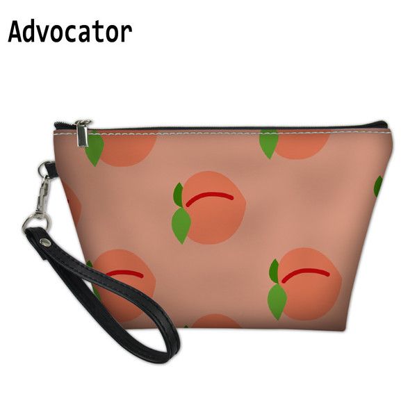 advocator new stylish pink peach printing makeup pouch for women makeup case for girls travel handbag cosmetic bag mochila
advocator new stylish pink peach printing makeup pouch for women makeup case for girls travel handbag cosmetic bag mochila