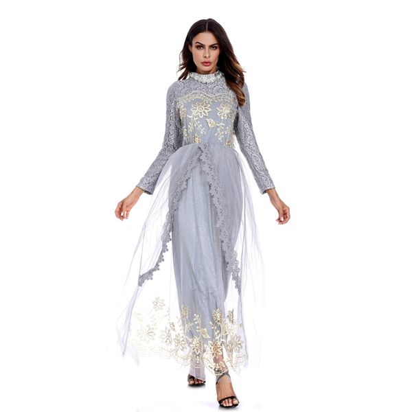 muslim mesh abaya arab fashion turkey middle east lace embroidery muslim dresses musical robe ramadan abayas, Red
muslim mesh abaya arab fashion turkey middle east lace embroidery muslim dresses musical robe ramadan abayas, Red