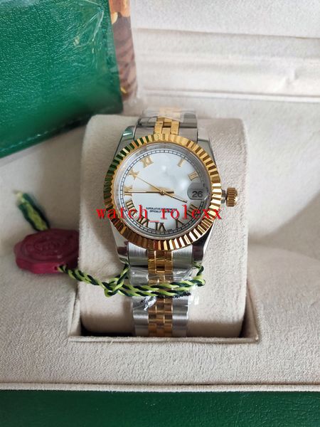 new luxury women watches ladies 18kt gold stainless 26mm 31mm 179163 179173 white roman dial 18kt gold & stainless bracelet watch, Slivery;brown
new luxury women watches ladies 18kt gold stainless 26mm 31mm 179163 179173 white roman dial 18kt gold & stainless bracelet watch, Slivery;brown