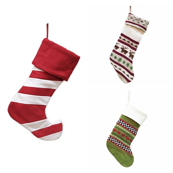 knitted christmas stockings gift holder xmas tree fireplace hanging ornaments decorations
knitted christmas stockings gift holder xmas tree fireplace hanging ornaments decorations