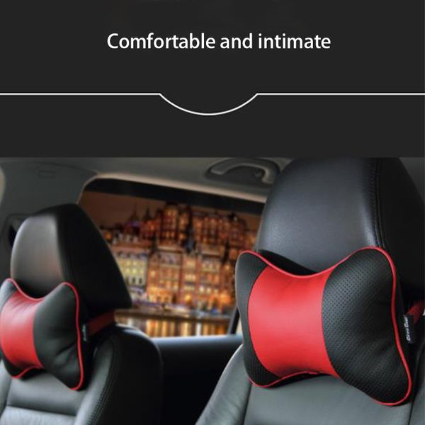 1 leather car headrest support neck / car seat leather headrest neck protection cervical vertebra four seasons universal
1 leather car headrest support neck / car seat leather headrest neck protection cervical vertebra four seasons universal
