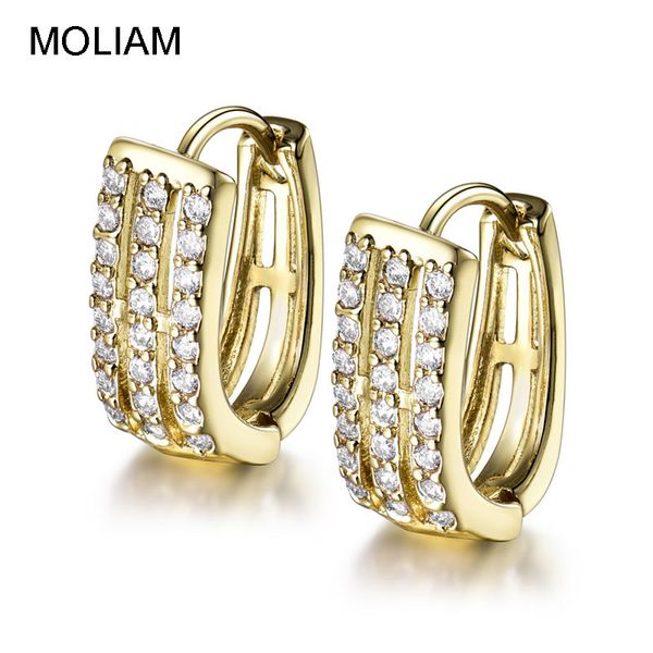 moliam 2020 new fashion huggie hoop earrings for women ladies clear cubic zirconia crystal party jewelry drop shipping mlae061, Golden
moliam 2020 new fashion huggie hoop earrings for women ladies clear cubic zirconia crystal party jewelry drop shipping mlae061, Golden