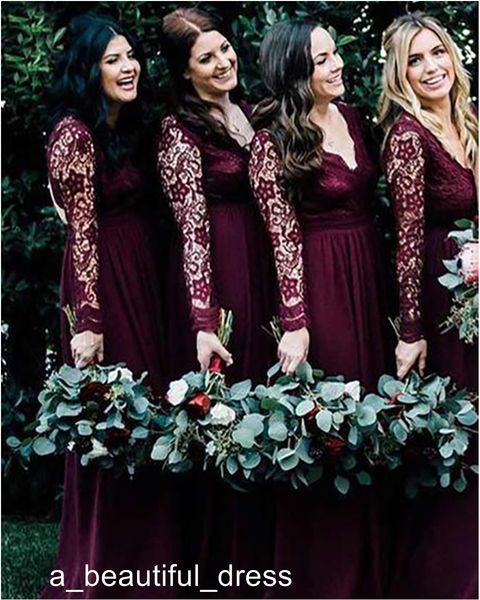 bridesmaid dress events simple a-line chiffion lace bridesmaid dresses pleat long sleeve long bridesmaid dresses custom made, White;pink
bridesmaid dress events simple a-line chiffion lace bridesmaid dresses pleat long sleeve long bridesmaid dresses custom made, White;pink
