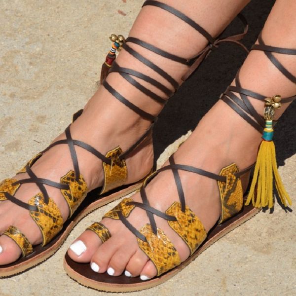 summer women gladiator flat sandals lace up open toe beach ladies shoes serpentine cross strappy female roman sandals, Black
summer women gladiator flat sandals lace up open toe beach ladies shoes serpentine cross strappy female roman sandals, Black
