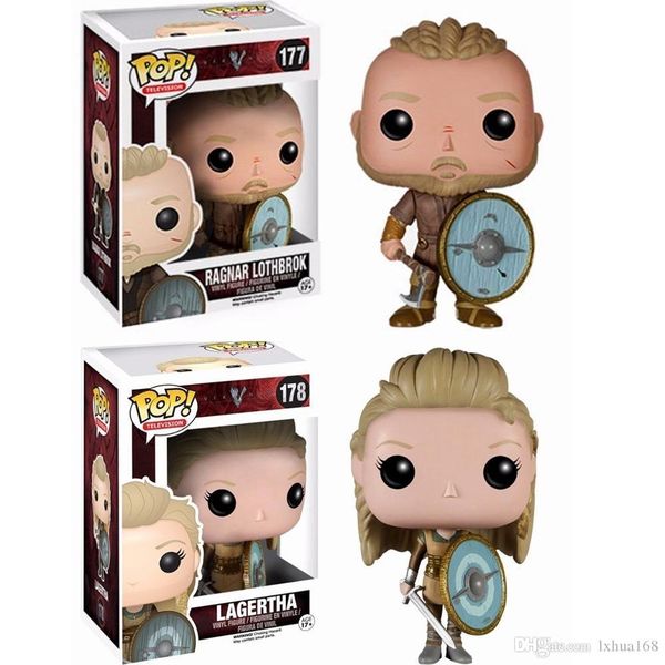 cute funko pop vikings 178# lagertha 177# ragnar lothbrok action figure decoration handmade collection figure new gift
cute funko pop vikings 178# lagertha 177# ragnar lothbrok action figure decoration handmade collection figure new gift