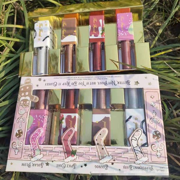 christmas faced gingerbread 4pcs lipstick set too 4 colors liquid eeyshadow fix face lips gloss set melted matte gift new arrivals
christmas faced gingerbread 4pcs lipstick set too 4 colors liquid eeyshadow fix face lips gloss set melted matte gift new arrivals