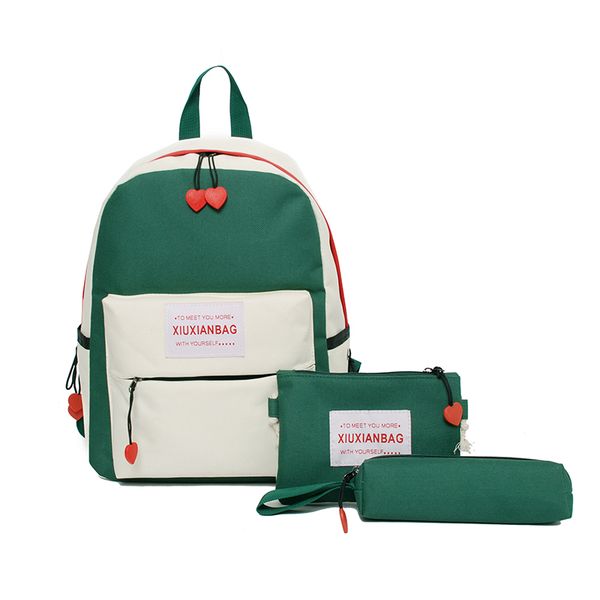 new women backpack patchwork daypacks school book bags green bagpack for teenager 2019 shoulder bags
new women backpack patchwork daypacks school book bags green bagpack for teenager 2019 shoulder bags