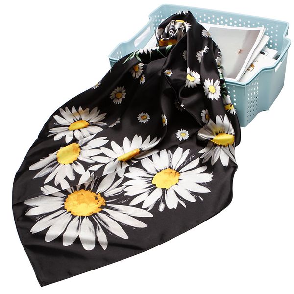 2020 fashion square scarf women head neck shawl hijab sunflower printed black bandana kerchief scarves wraps 90*90cm, Blue;gray
2020 fashion square scarf women head neck shawl hijab sunflower printed black bandana kerchief scarves wraps 90*90cm, Blue;gray