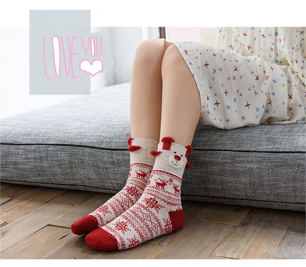 womens sock with cartoon christmas deer pattern designer snowflake print stockings donna casual mid calf hosiery, Black;white
womens sock with cartoon christmas deer pattern designer snowflake print stockings donna casual mid calf hosiery, Black;white