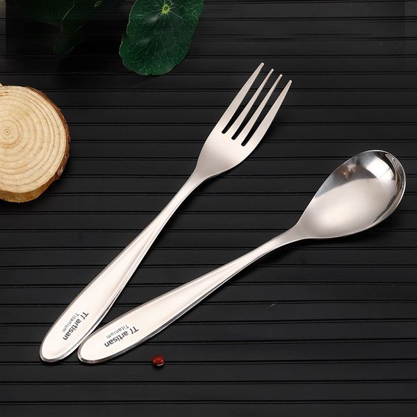 tiartisan pure titanium spoon fork cutlery set lightweight dinner cutlery outdoor picnic tableware polished spoon fork ta8118p
tiartisan pure titanium spoon fork cutlery set lightweight dinner cutlery outdoor picnic tableware polished spoon fork ta8118p