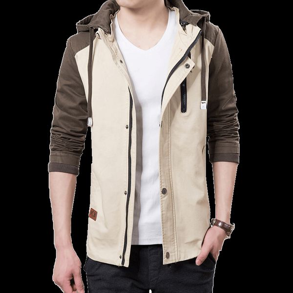 hooded casual jacket winter men spring army green man jackets slim korea style jacket homme patchwork wiht nood, Black;brown
hooded casual jacket winter men spring army green man jackets slim korea style jacket homme patchwork wiht nood, Black;brown