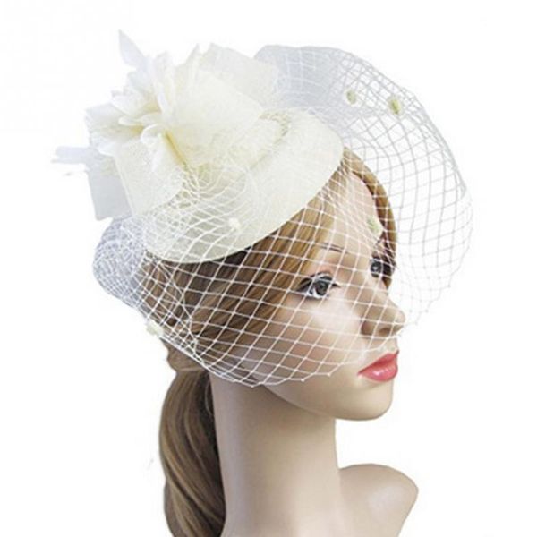 fascinating elegant hair clip hat bowler feather flower veil wedding party hat women pgraphy accessories oxktv, White
fascinating elegant hair clip hat bowler feather flower veil wedding party hat women pgraphy accessories oxktv, White